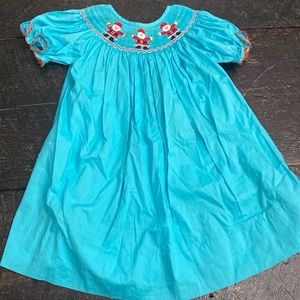 SmockedSantaDress
